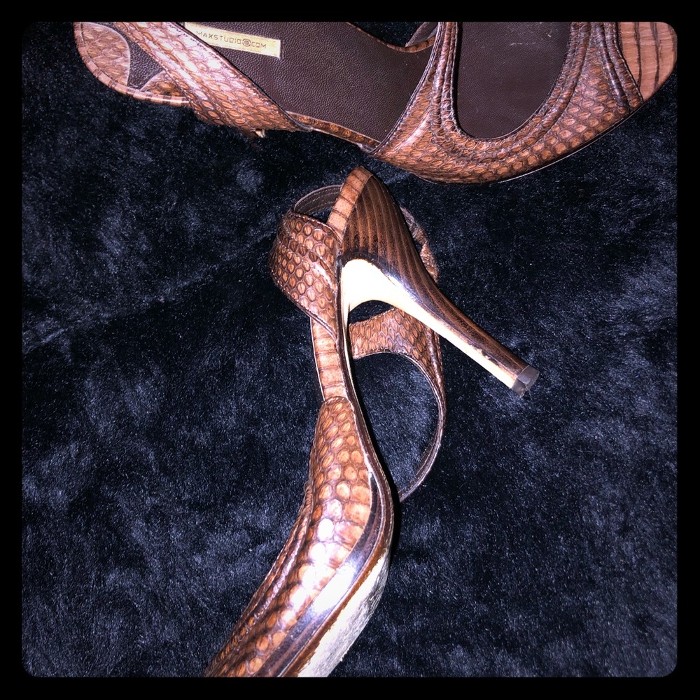 Max Studio glam heels